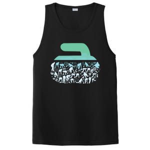 Curling Ston For Curler Curling Player Boy Curling PosiCharge Competitor Tank