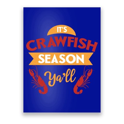 Crawfish Season Funnt Vintage Boil Party Southern Cooking Gift Poster