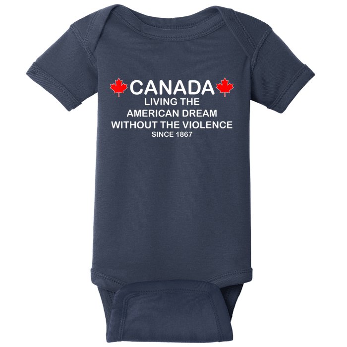 Canada Shirt From The Pentaverate Living The American Dream Baby Bodysuit