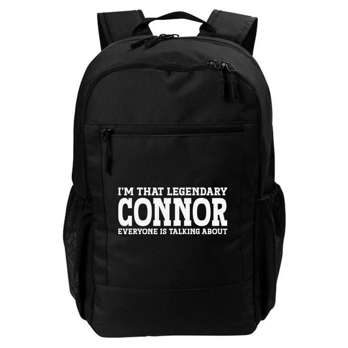Connor Surname Funny Team Family Last Name Connor Backpack
