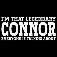 Connor Surname Funny Team Family Last Name Connor Bucket Hat
