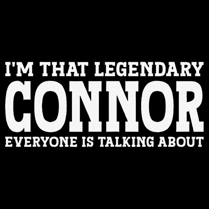 Connor Surname Funny Team Family Last Name Connor Bucket Hat