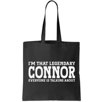 Connor Surname Funny Team Family Last Name Connor Bag