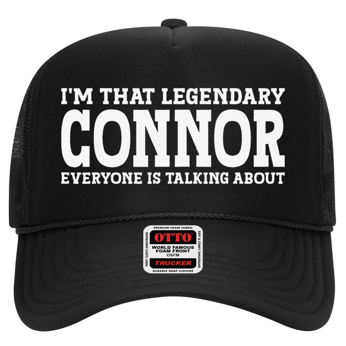 Connor Surname Funny Team Family Last Name Connor Hat