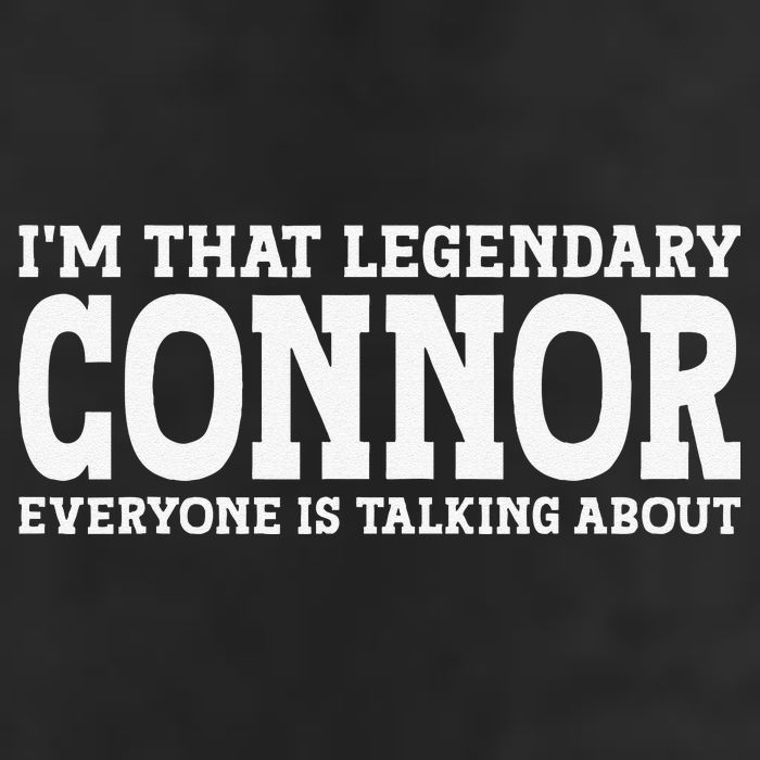 Connor Surname Funny Team Family Last Name Connor Hat
