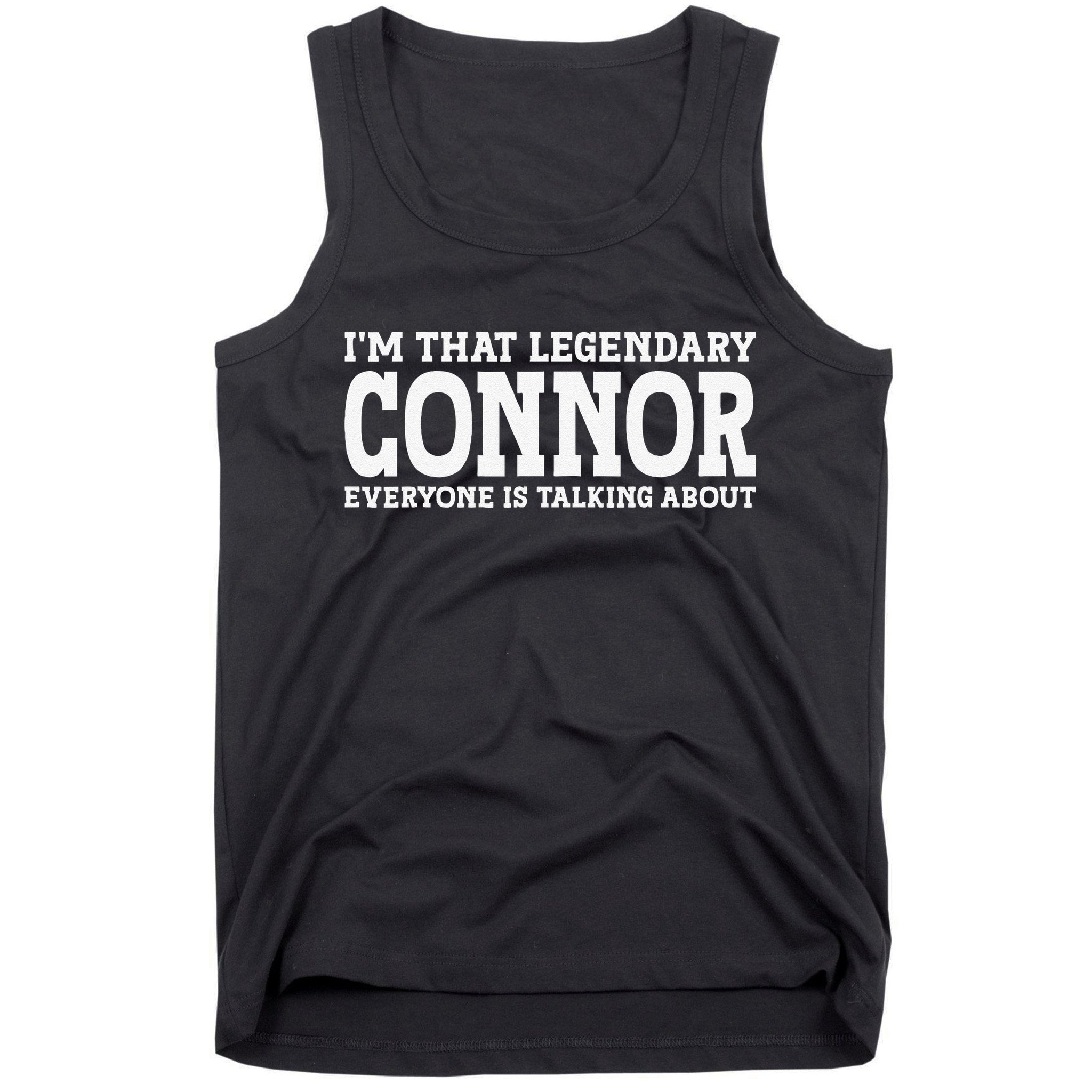 Connor Surname Funny Team Family Last Name Connor Tank Top