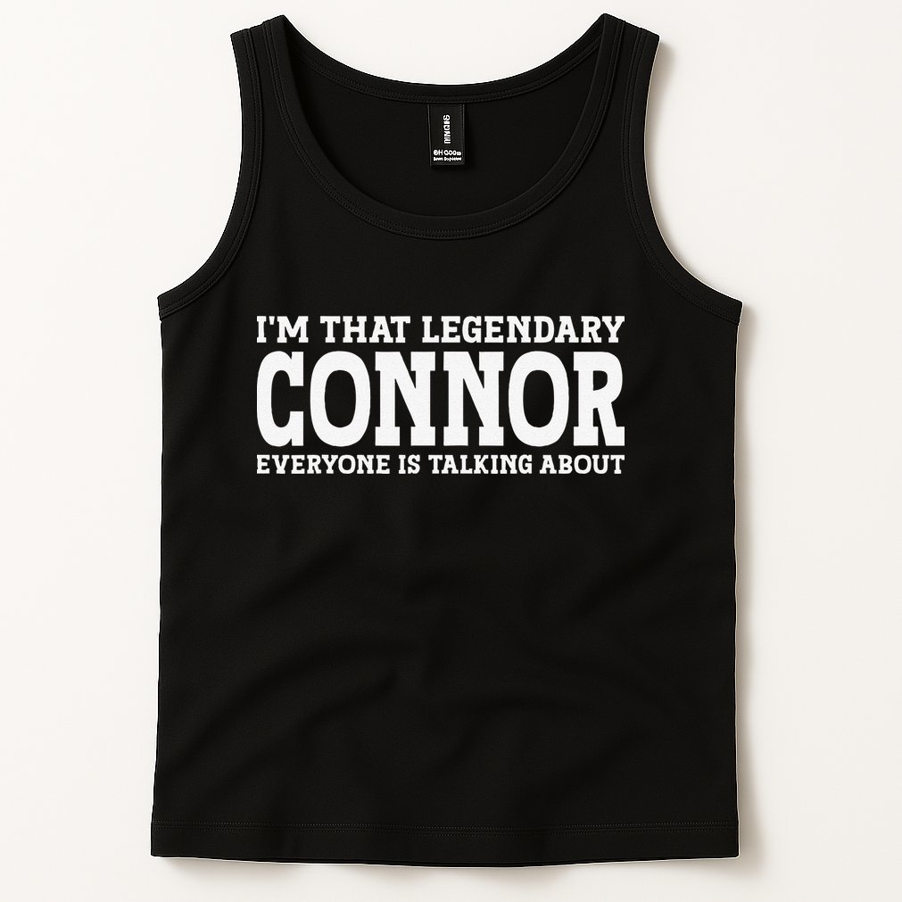 Connor Surname Funny Team Family Last Name Connor Tank Top