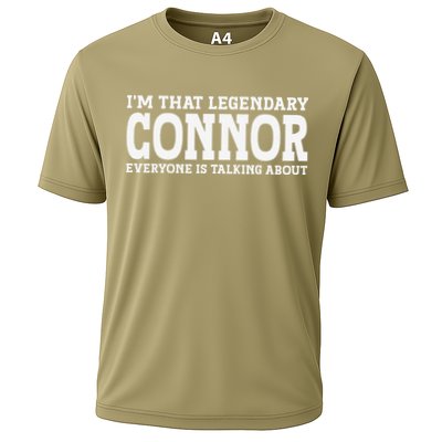 Connor Surname Funny Team Family Last Name Connor Performance Shirt