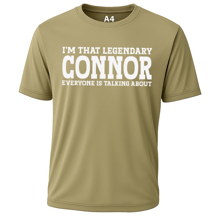 Connor Surname Funny Team Family Last Name Connor Performance Shirt
