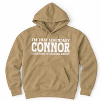 Connor Surname Funny Team Family Last Name Connor Hoodie