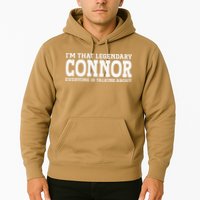 Connor Surname Funny Team Family Last Name Connor Hoodie