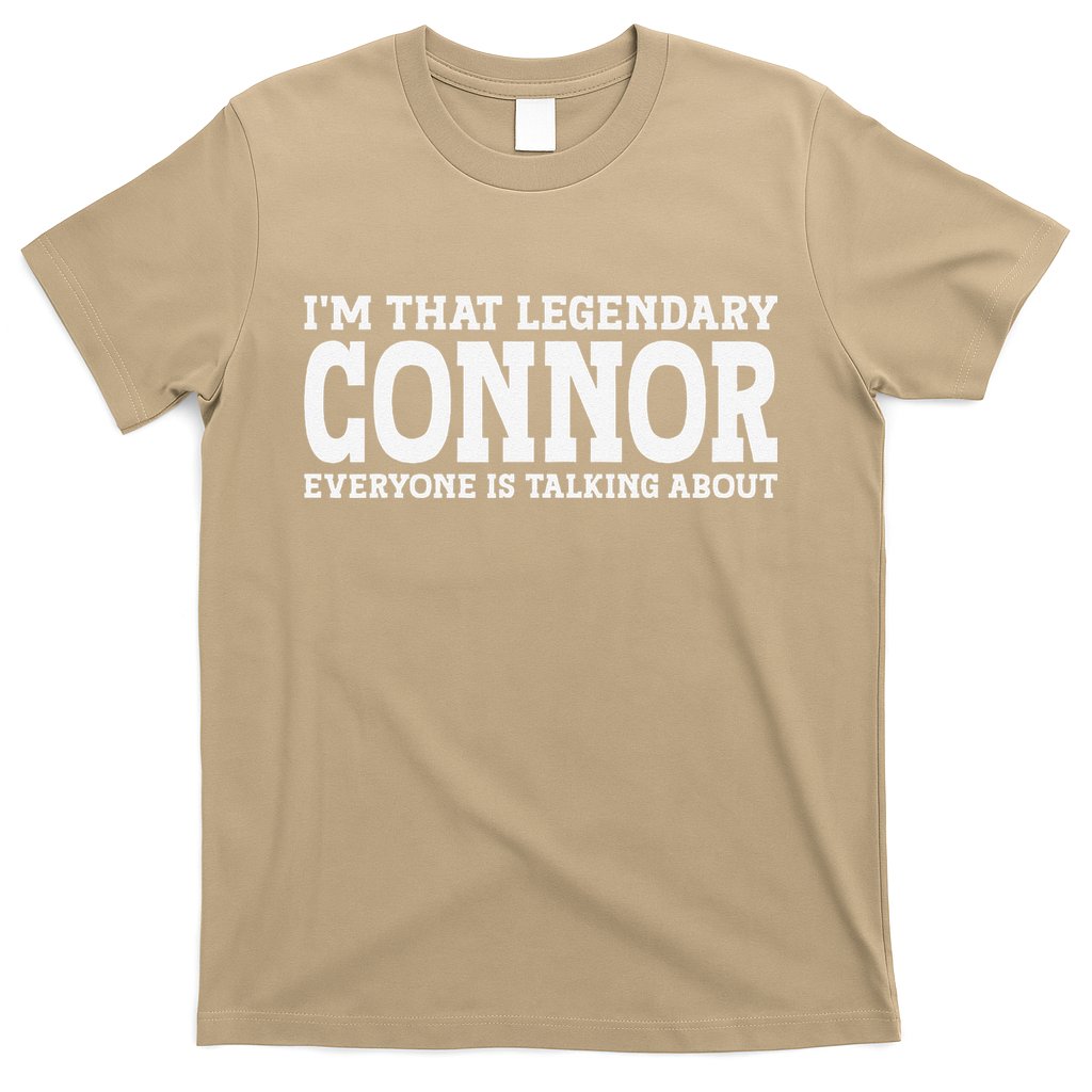 Connor Surname Funny Team Family Last Name Connor T-Shirt