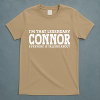 Connor Surname Funny Team Family Last Name Connor T-Shirt