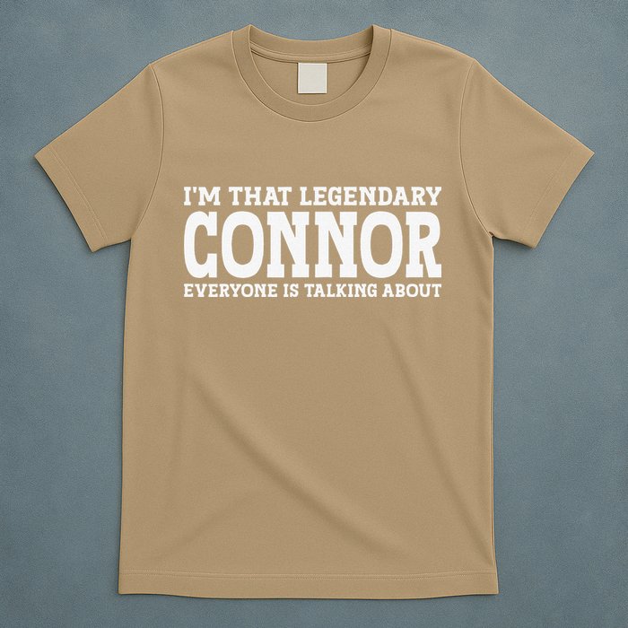 Connor Surname Funny Team Family Last Name Connor T-Shirt