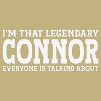 Connor Surname Funny Team Family Last Name Connor Button