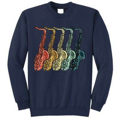 Cool Saxophone For Men Women Vintage Saxophone Player Sweatshirt