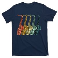 Cool Saxophone For Men Women Vintage Saxophone Player T-Shirt