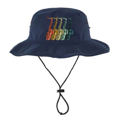 Cool Saxophone For Men Women Vintage Saxophone Player Bucket Hat
