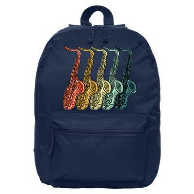 Cool Saxophone For Men Women Vintage Saxophone Player 16 in Basic Backpack