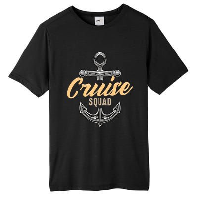 Cruise Squad Funny Cruising Ship Vacation Matching Cute Tall Fusion ChromaSoft Performance T-Shirt