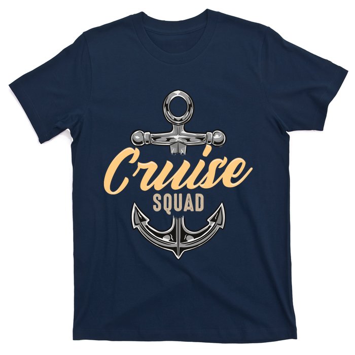 Cruise Squad Funny Cruising Ship Vacation Matching Cute T-Shirt