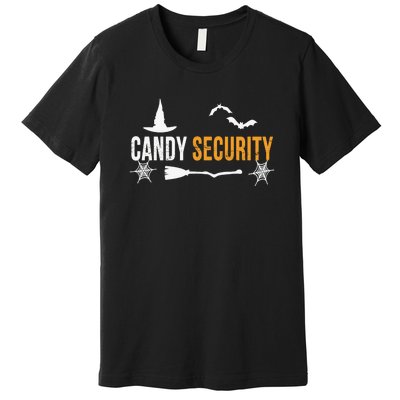 Candy Security | Funny Halloween 2024 Premium T-Shirt