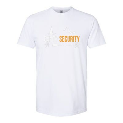 Candy Security | Funny Halloween 2024 Softstyle CVC T-Shirt