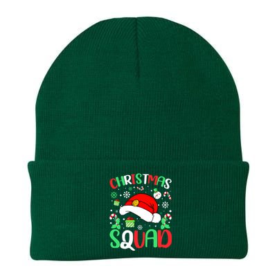 Christmas Squad Family Group Matching Christmas Pajama Party Knit Cap Winter Beanie