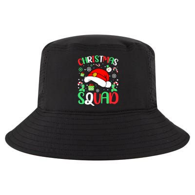 Christmas Squad Family Group Matching Christmas Pajama Party Cool Comfort Performance Bucket Hat