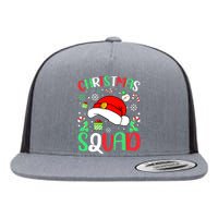 Christmas Squad Family Group Matching Christmas Pajama Party Flat Bill Trucker Hat