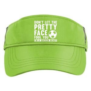 Cool Soccer For Wo Teen Soccer Lover Player Sports Adult Drive Performance Visor