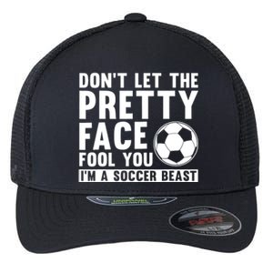 Cool Soccer For Wo Teen Soccer Lover Player Sports Flexfit Unipanel Trucker Cap