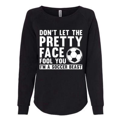 Cool Soccer For Wo Teen Soccer Lover Player Sports Womens California Wash Sweatshirt