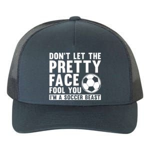 Cool Soccer For Wo Teen Soccer Lover Player Sports Yupoong Adult 5-Panel Trucker Hat