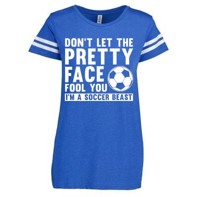 Cool Soccer For Wo Teen Soccer Lover Player Sports Enza Ladies Jersey Football T-Shirt