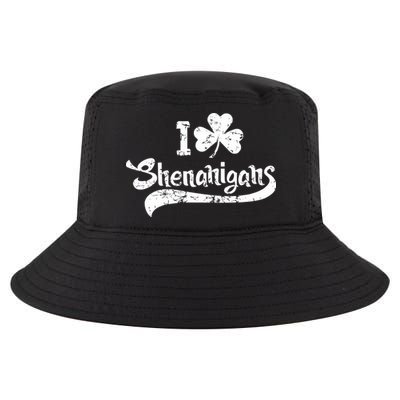 Clover Shenanigans Funny Irish Clover St Saint Patricks Day Cool Comfort Performance Bucket Hat