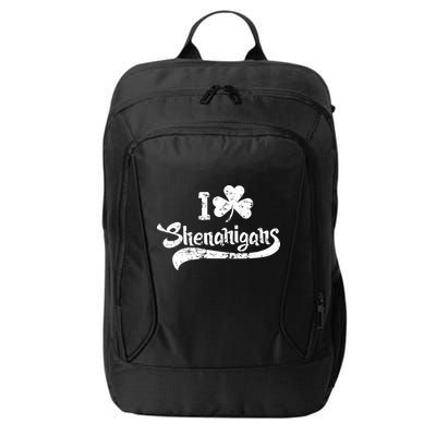 Clover Shenanigans Funny Irish Clover St Saint Patricks Day City Backpack