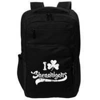Clover Shenanigans Funny Irish Clover St Saint Patricks Day Impact Tech Backpack