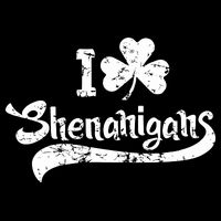 Clover Shenanigans Funny Irish Clover St Saint Patricks Day 7-Panel Snapback Hat
