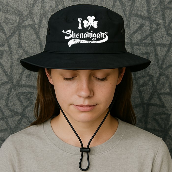 Clover Shenanigans Funny Irish Clover St Saint Patricks Day Bucket Hat