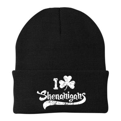 Clover Shenanigans Funny Irish Clover St Saint Patricks Day Beanie