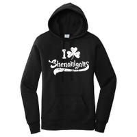 Clover Shenanigans Funny Irish Clover St Saint Patricks Day Women's Pullover Hoodie