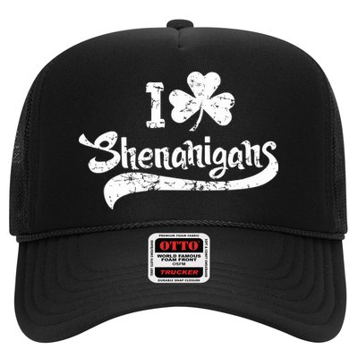 Clover Shenanigans Funny Irish Clover St Saint Patricks Day Trucker Hat