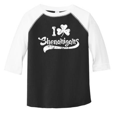 Clover Shenanigans Funny Irish Clover St Saint Patricks Day Toddler Fine Jersey T-Shirt