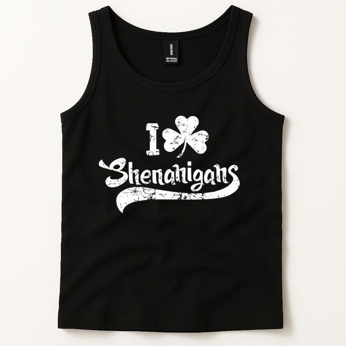Clover Shenanigans Funny Irish Clover St Saint Patricks Day Tank Top