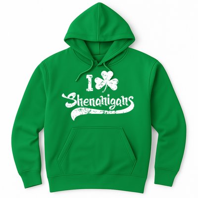 Clover Shenanigans Funny Irish Clover St Saint Patricks Day Hoodie