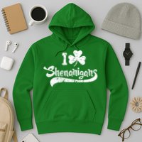 Clover Shenanigans Funny Irish Clover St Saint Patricks Day Hoodie