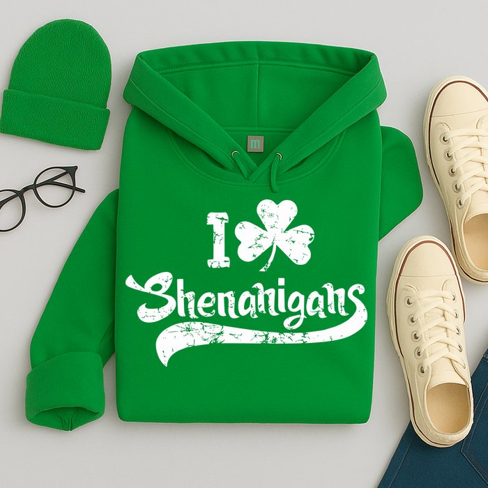 Clover Shenanigans Funny Irish Clover St Saint Patricks Day Hoodie