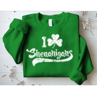 Clover Shenanigans Funny Irish Clover St Saint Patricks Day Sweatshirt