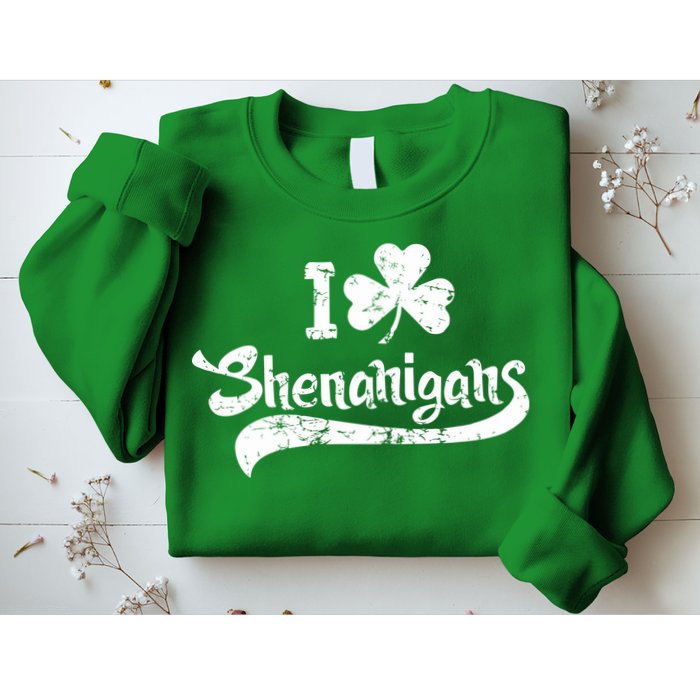 Clover Shenanigans Funny Irish Clover St Saint Patricks Day Sweatshirt